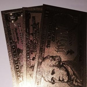 24k Gold banknote Collection Collectible Money